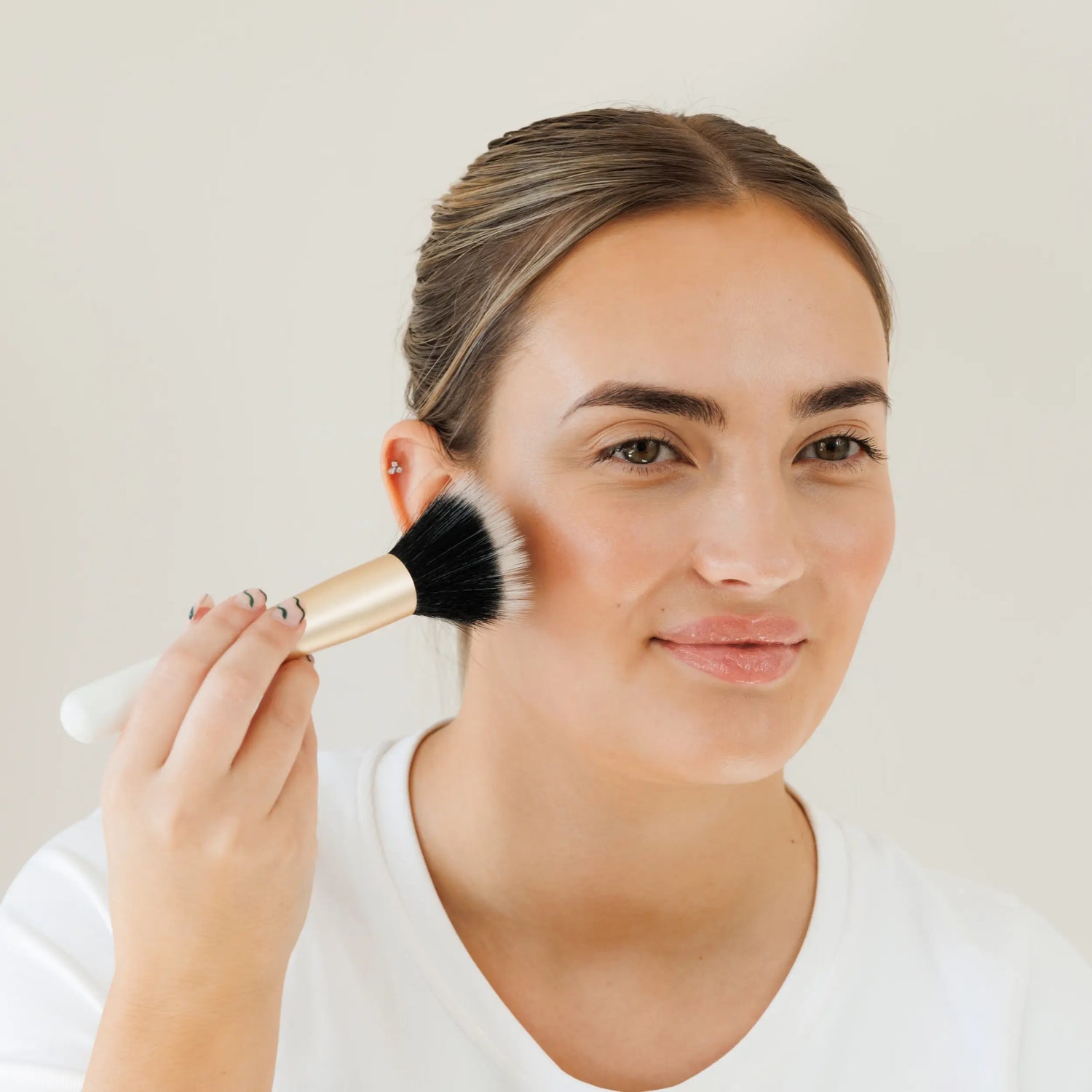 SheerFoundationBrush Application